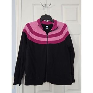 SJB Womans Athletic Zipup Jacket Size Petite Large